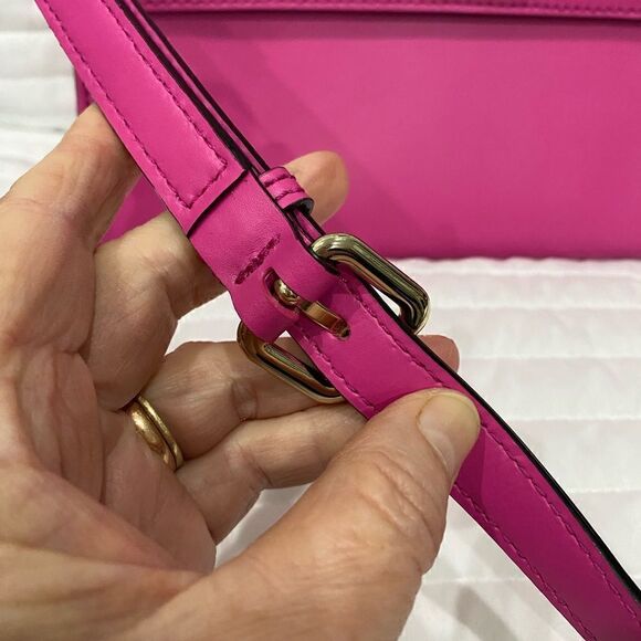 Kate Spade Doris Fuschia Pink Leather Hobo Bag - Picture 6 of 15